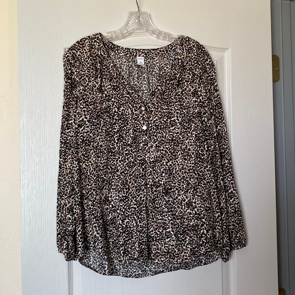 Nice animal print blouse